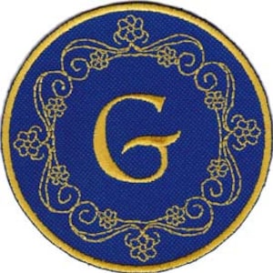 3.75 Personalized Custom Monogram Patch