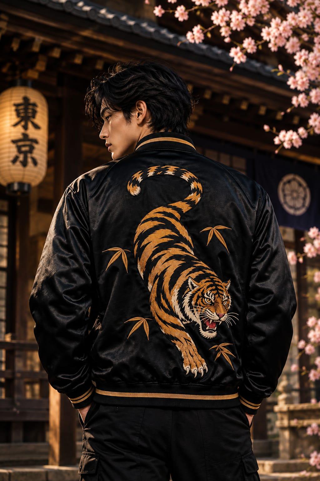Tiger Sukajan - Etsy