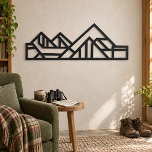 Pyramid Metal Art, Ancient Architecture Motif, Angular Metal Decor, Cultural Wall Hanging, Linear Landmark Art, Decorative Silhouette Design