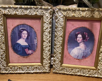 Retratos victorianos antiguos