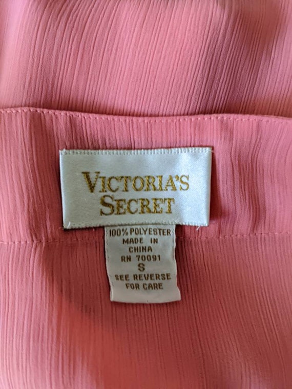 Victoria's Secret Gold Label 90s Chiffon ButtonUp… - image 6