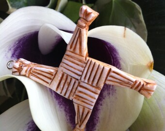 Brigid's Cross Pendant - Resin Ireland Celtic Pagan