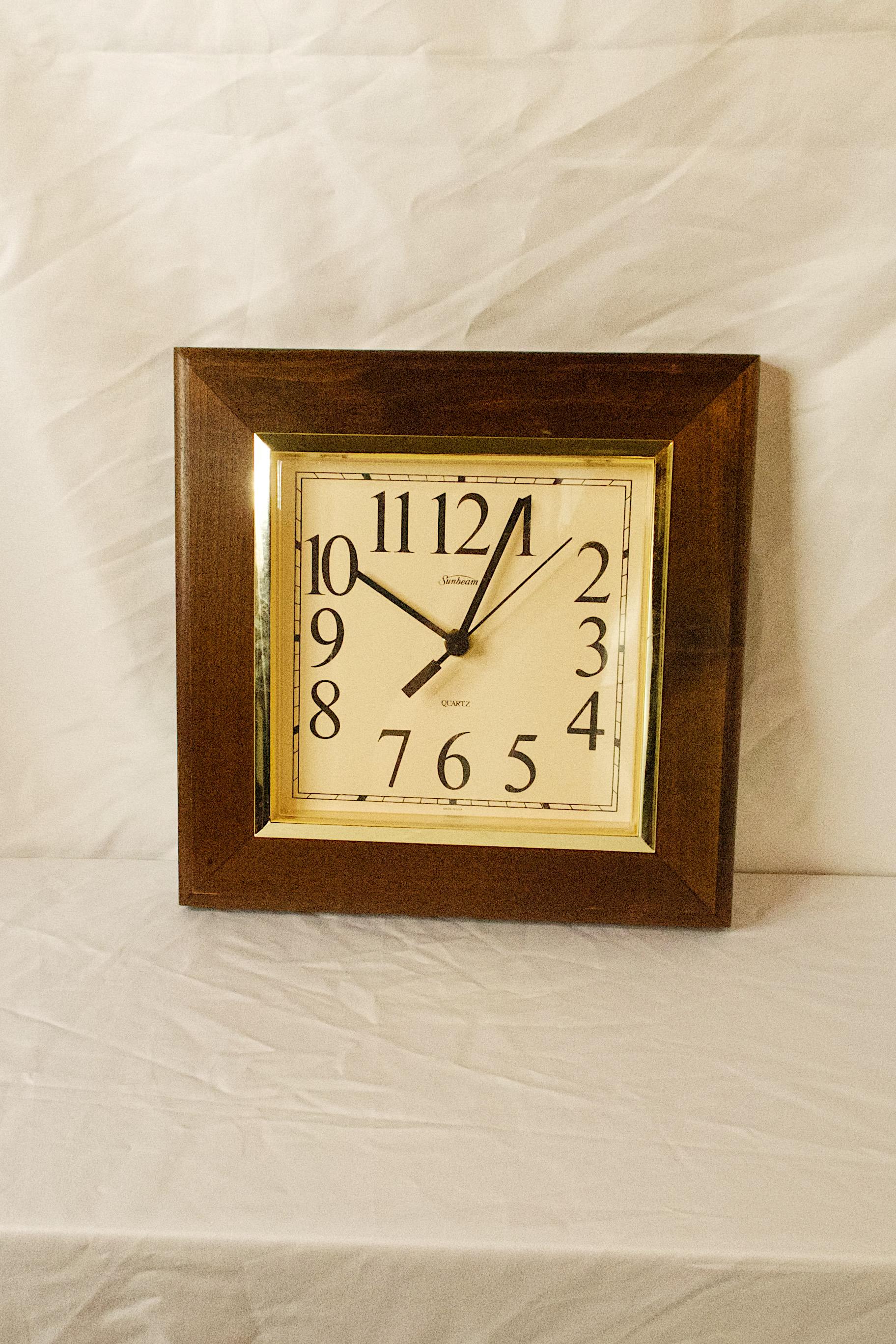 Vintage Sunbeam Clock - Etsy