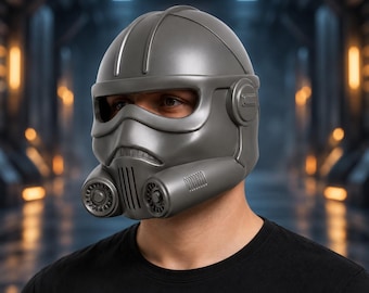 Vantor Tactical Sci-Fi Full Face Mask – Handmade 3D Printed Futuristic Costume Mask