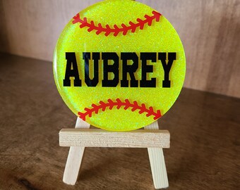 BOGG Bag Charm, BOGG Bag accessories, Softball BOGG charm, softball mom, bag charm, Simply Southern Beach Bag tag