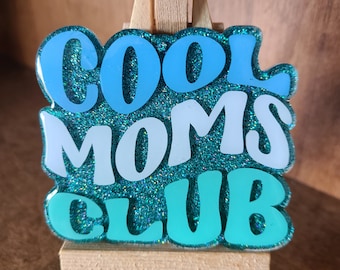 Cool Moms Club BOGG charm, Cool mom charm, mom life, Simply Southern, Beach Bag
