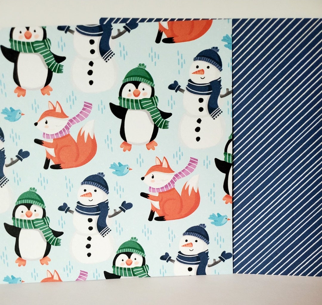 Penguin Playmates 24 6x6 Sheets of Stampin up DSP - Etsy