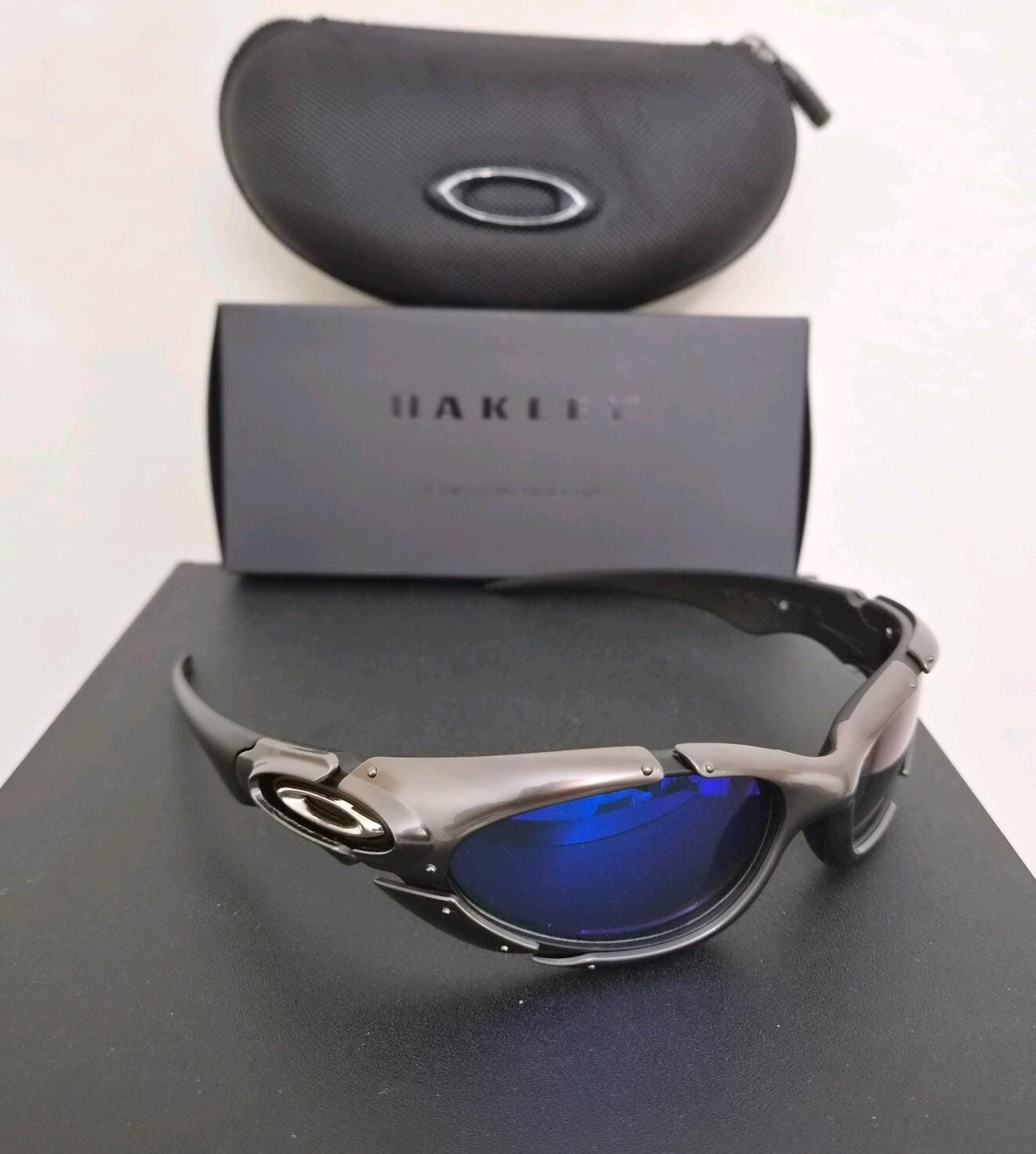 Oakley Plate Blue - Etsy