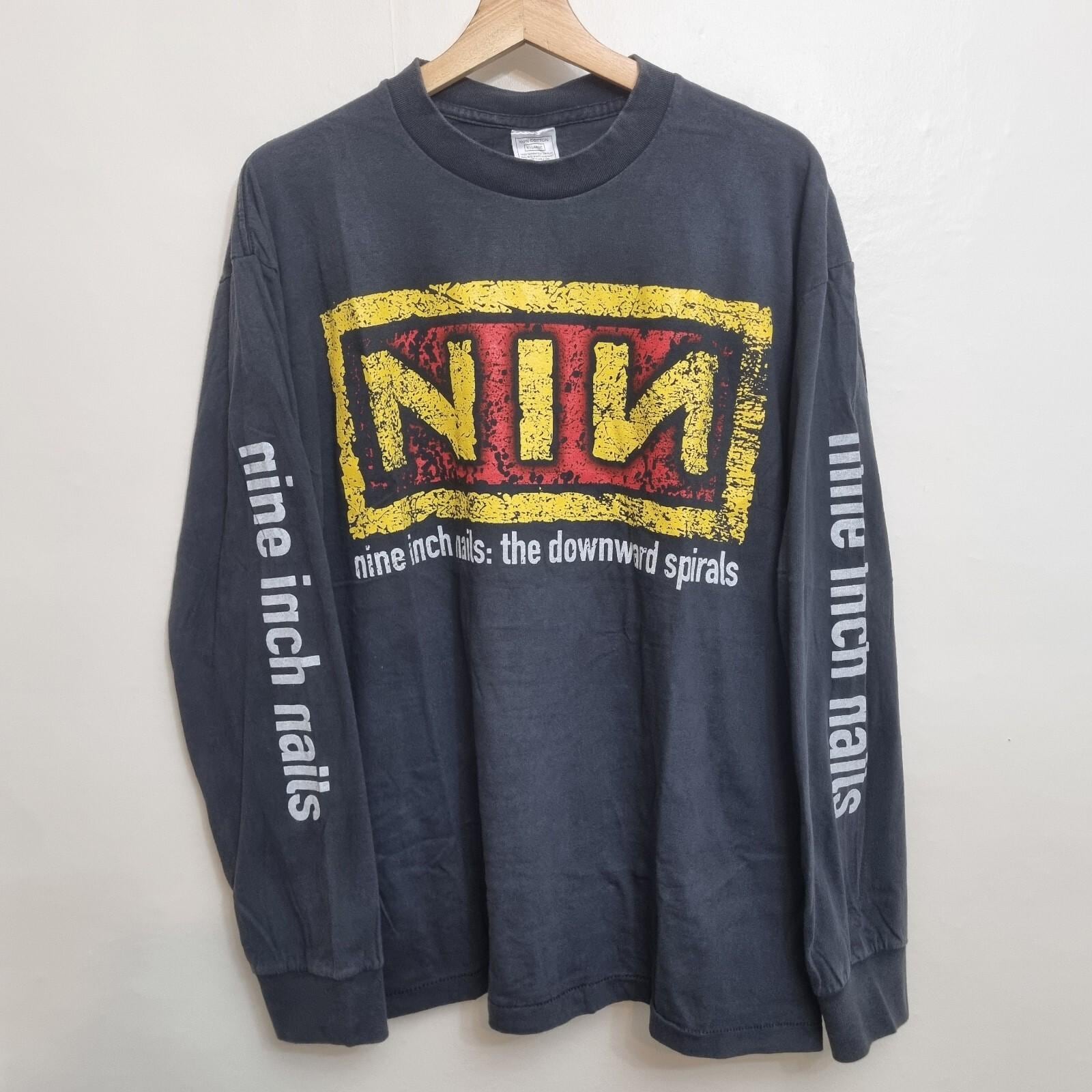Nine Inch Nails downward spiral ロンt XL Nine Inch Nails Downward Spiral T Shirt - Etsy