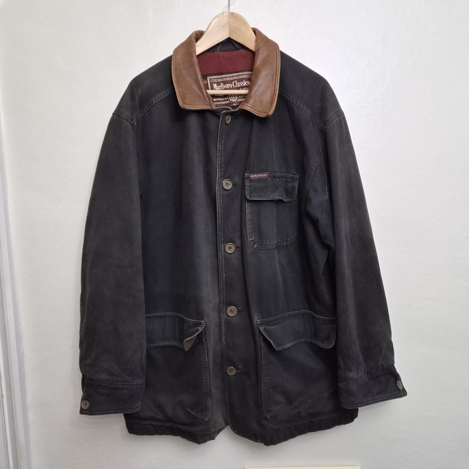Marlboro classics leather jacket - Etsy 日本