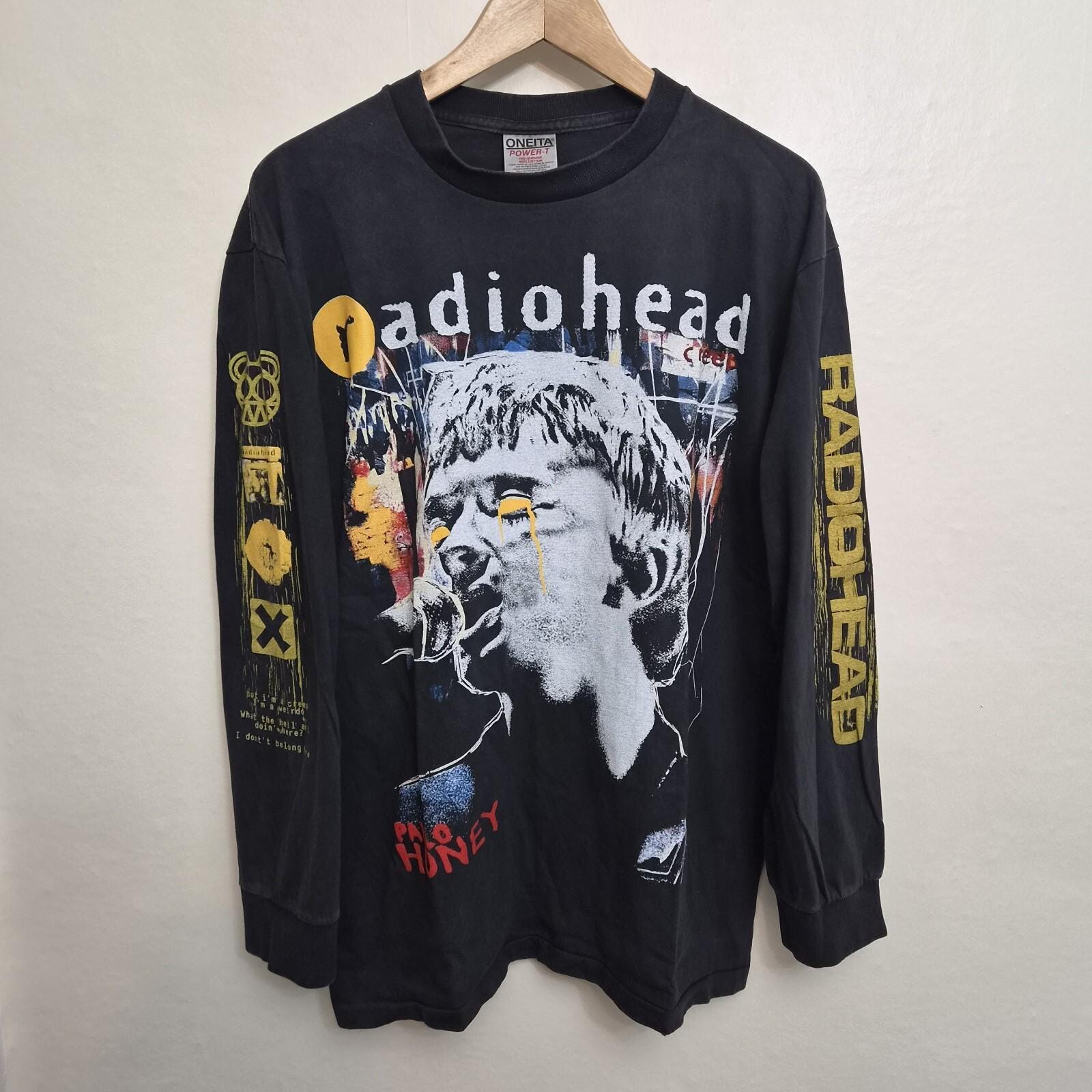 Radiohead Pablo Honey Tshirt - Etsy