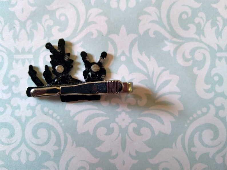 Rick and Morty Tie Clasp Funny Cartoon Animation TV show Tie Clip Mad Scientist Rick Tie Bar Great Gift for Him Halloween Christmas Gift
