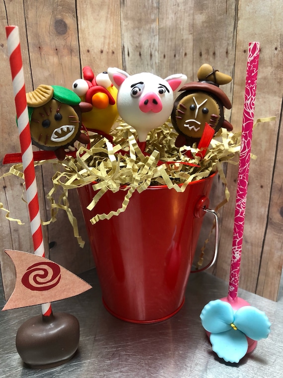 Moana Cake Pops Etsy Moana Cake Pops Etsy