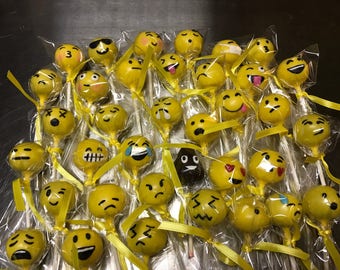 Emoji Cake Pops