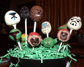 Yoda Cake Pops Etsy Yoda Cake Pops Etsy