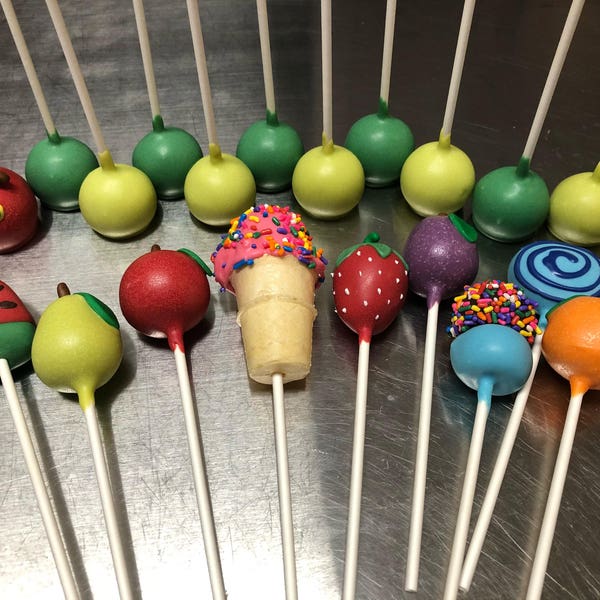 The Hungry Caterpillar and Everything He Eats Cake Pops