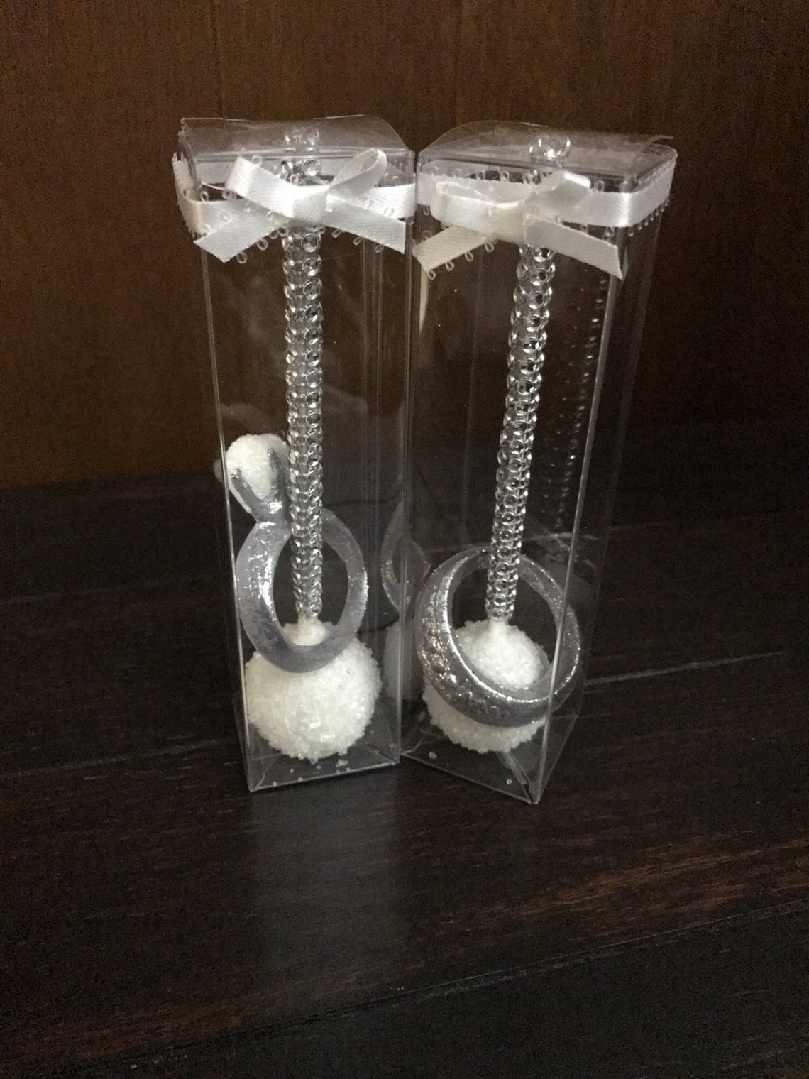 Wedding Ring Cake Pops Etsy