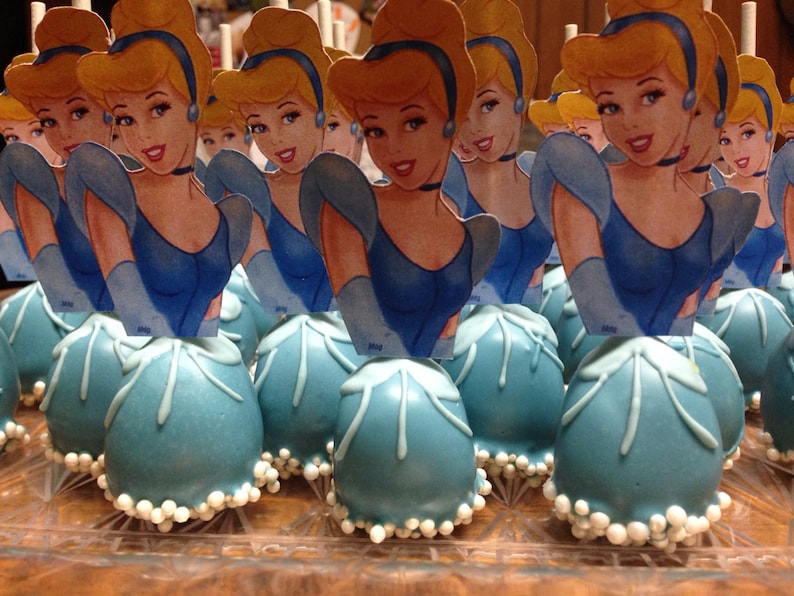 Cinderella Cake Pops image 1