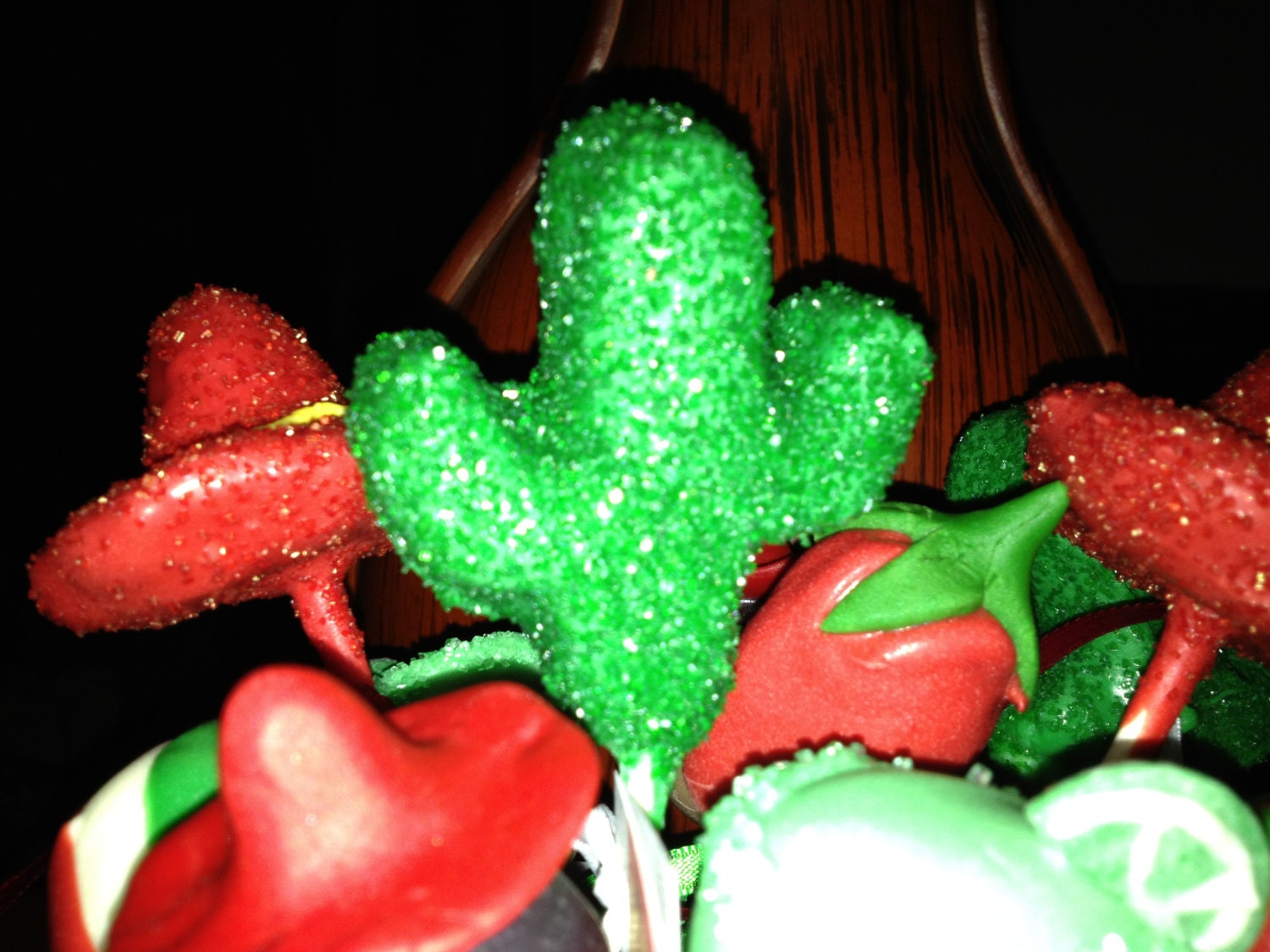 Cinco De Mayo Cactus & Cake Pop Swank Straw Pack (3 PC SET)