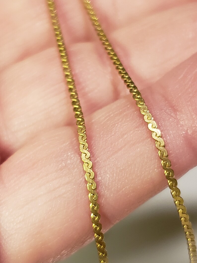 12k Gold Filled s Chain. 1/20 12kgf. 16 Etsy