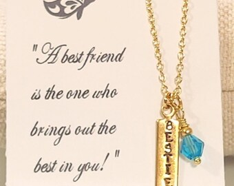 Best Friends Pendant Necklace, Teens jewelry, BFF, girls necklaces