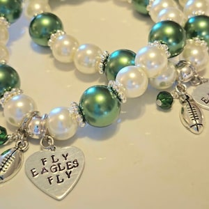 EAGLES, charm bracelet, Philadelphia, football team (1 bracelet)