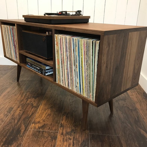 Mid Century Console Record Player Console Etsy