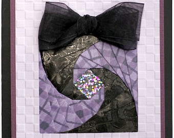 Iris Folding Card Kit #19, Present Design, A6 Size, Birthday
