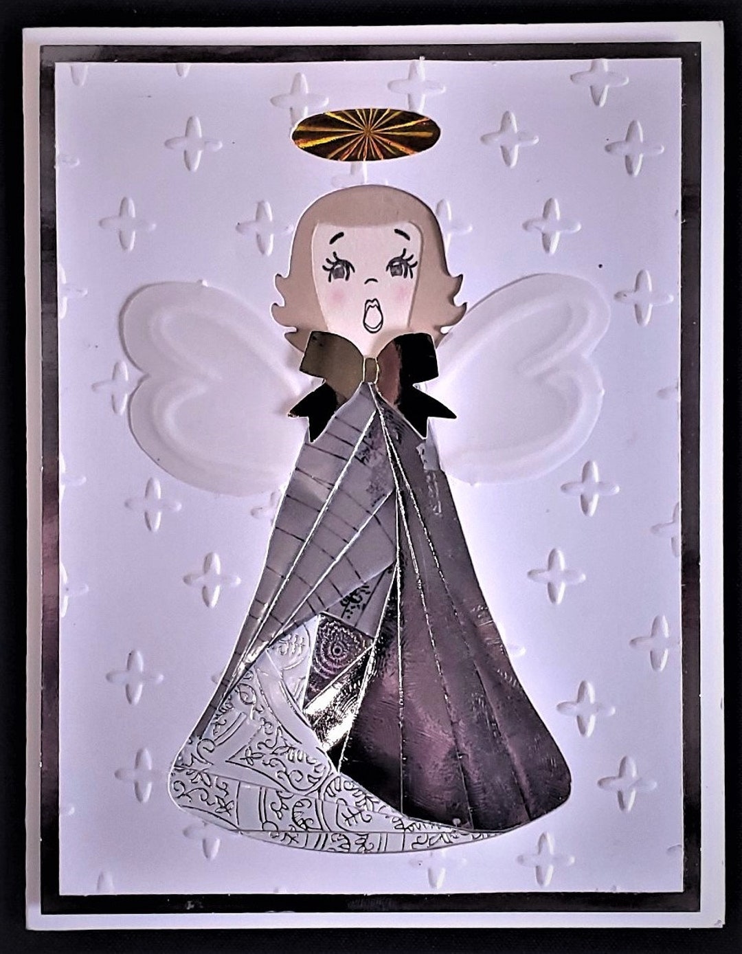 Kit 70 Angel Iris Folding Card Kit Etsy