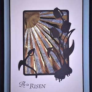 kit 64 - Easter - Iris Folding Card Kit