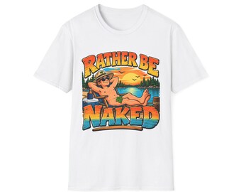 Men’s Rather Be Naked T-Shirt