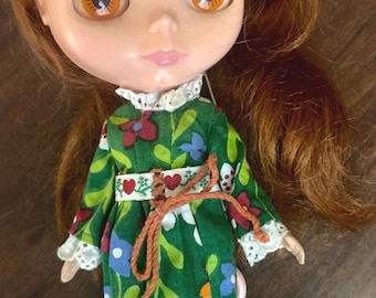 Bambola Blythe originale Kenner del 1972, vintage, con vestito originale e occhi funzionanti.