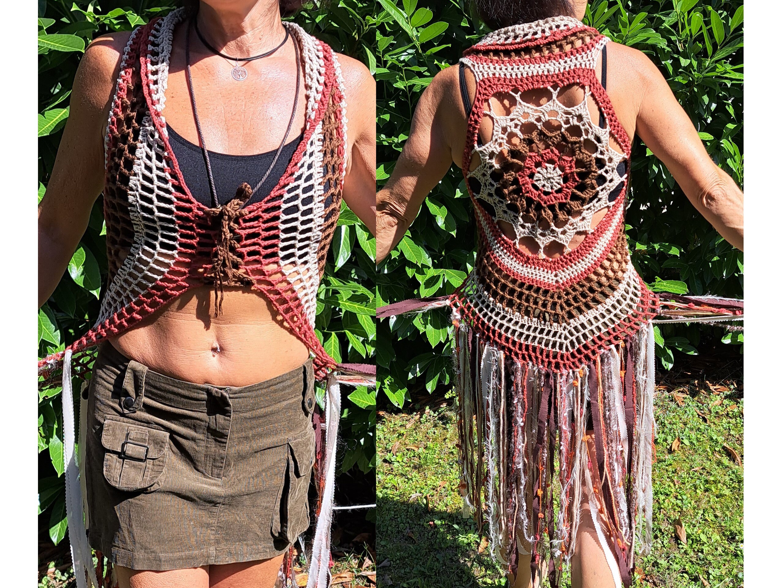 トップス eaphi EMBROIDERY CORD VEST EMBROIDERY CORD VEST