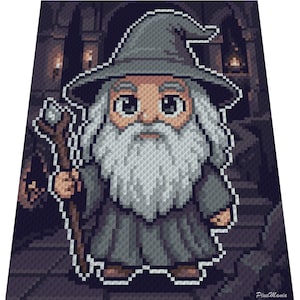 GANDALF CHIBI, Gráfico para C2C,