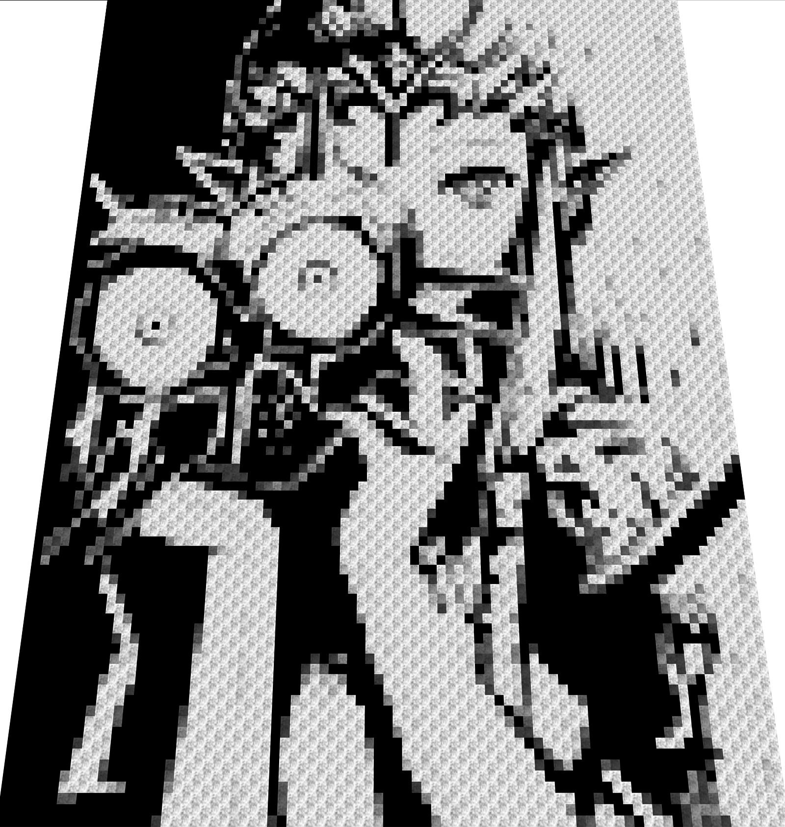 TWILIGHT PRICESS ZELDA - C2c Graph - Etsy