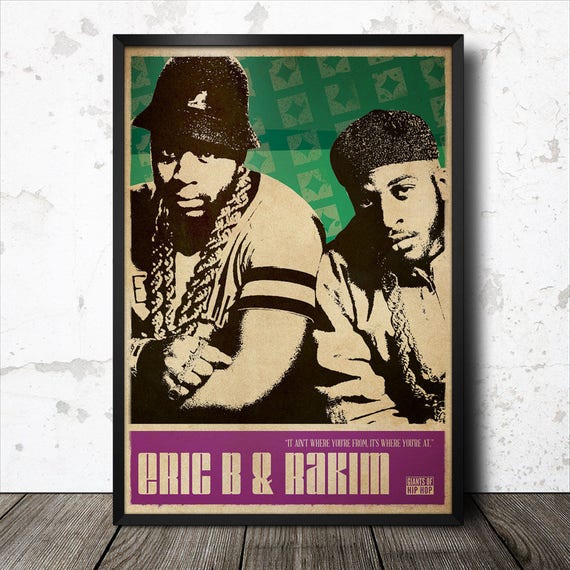 24/" Eric B 20 /& Rakim Paid In Full poster wall art home decor photo print 16