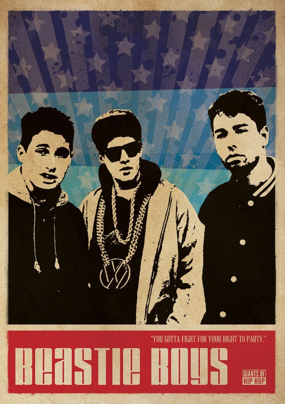 Beastie Boys Check Your Head Giclee Canvas Wall Art Picture