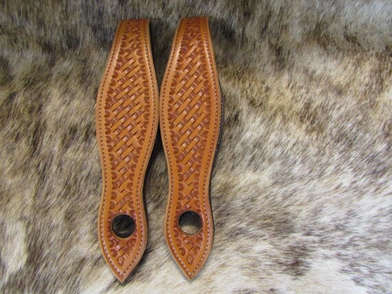 Leather Slobber Straps Etsy