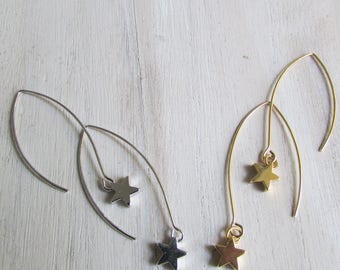 Star earrings, constellation earrings