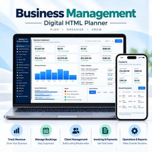 Car Detailing Business Manager Pro, Auto Detailing CRM, Car Wash Booking, Invoice, Client & Job Management HTML Template