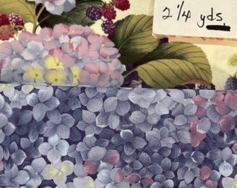 HYDRANGEAS, Lakehouse Fabric Collection of 18 plus yards