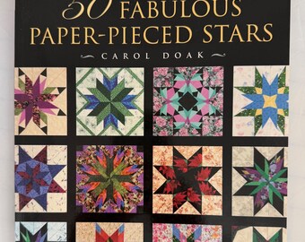 50 Fabulous Paper-Pieced Stars by Carol Doak