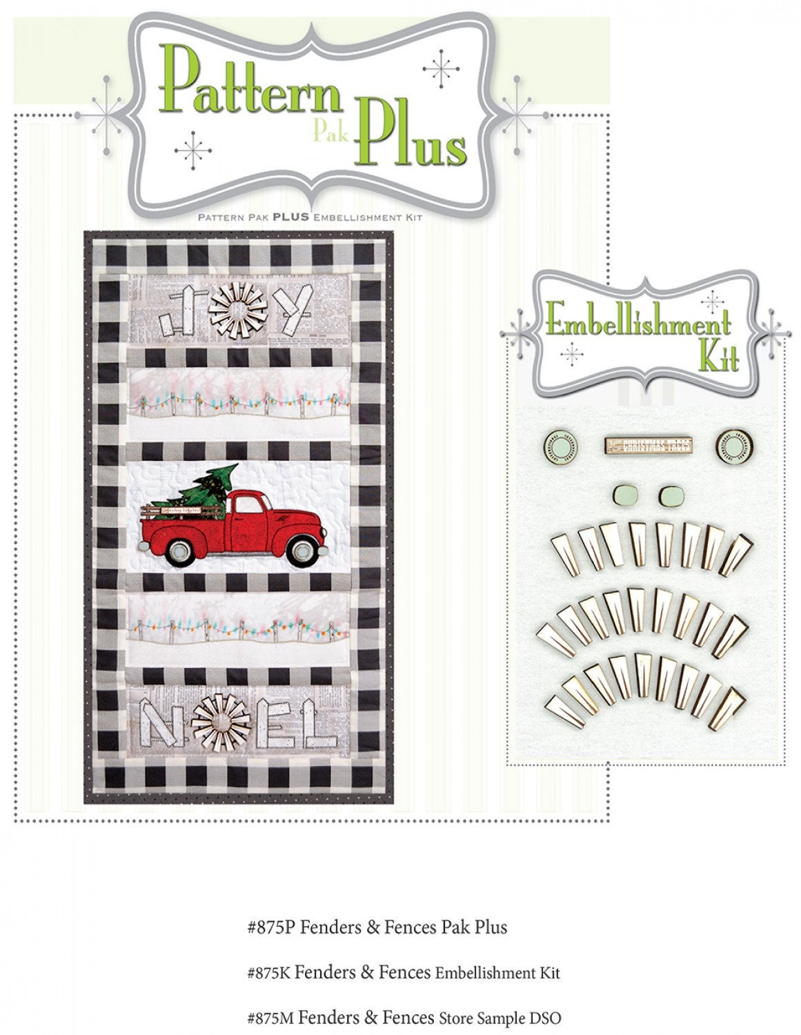 Fenders & Fences Pattern Pak Plus, # HH875P - Etsy