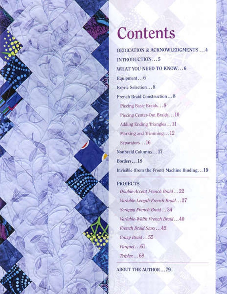 Book FRENCH BRAID QUILTS With A Twist Etsy