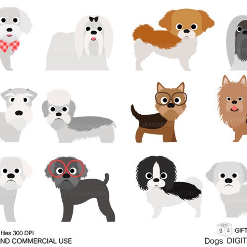 Agility Dogs Digital Clip Art for Personal and Commercial Use | Etsy