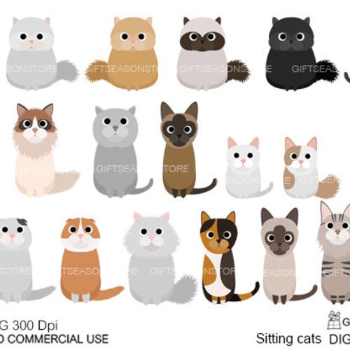 School Dogs Digital Clip Art for Personal and Commercial Use - Etsy