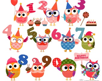 Classroom Owl Clip Art for Personal and Commercial Use - Etsy