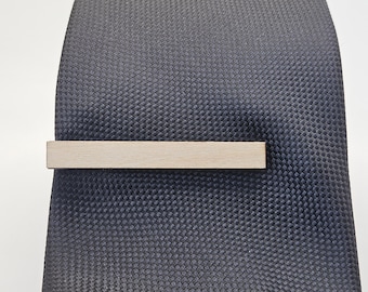 Wooden Tie Clip
