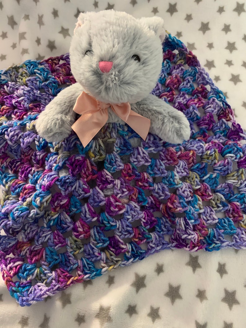 Gray bunny lovey