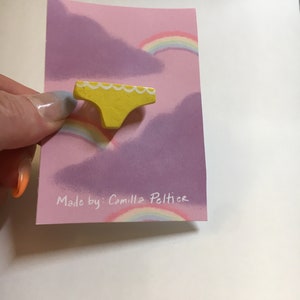 Yellow Panties Pin